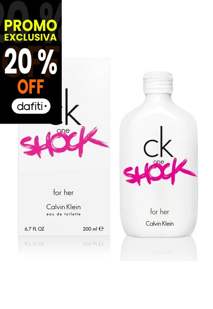 Perfume Ck One Shock De Calvin Klein Para Mujer 200 Ml