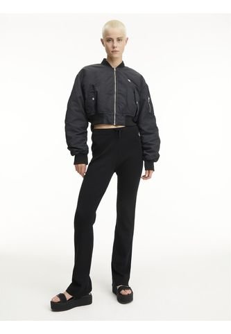 Chaqueta Bomber Ligeramente Acolchada Mujer Negro Calvin Klein Calvin Klein