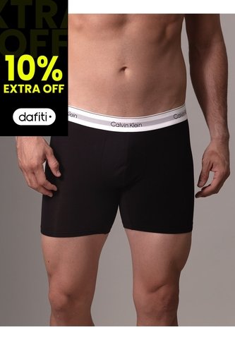 Pack Negro De 3 Boxer Brief - Modern Air Calvin Klein Calvin Klein