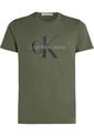 Camiseta Verde Con Logotipo Calvin Klein de Calvin Klein