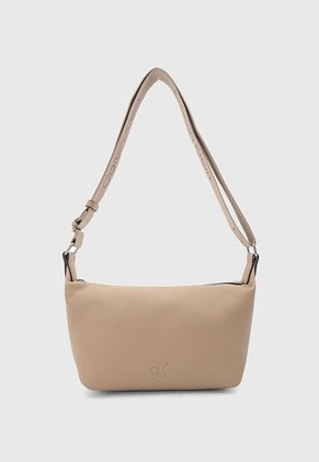 Bolso Manos Libres Calvin Klein Caqui