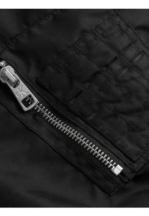 Chaqueta Bomber Ligeramente Acolchada Mujer Negro Calvin Klein