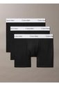 Pack Multicolor De 3 Bóxers Ajustados - Icon Cotton Stretch Calvin Klein de Calvin Klein