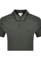 Polo Gris De Piqué Con Ribetes En Contraste Calvin Klein de Calvin Klein