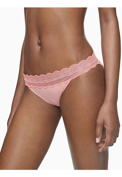 Pantie Rosada Tipo Bikini En Microfibra Para Mujer Calvin Klein