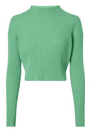 Saco Verde Tejido Con Fruncidos Laterales Calvin Klein