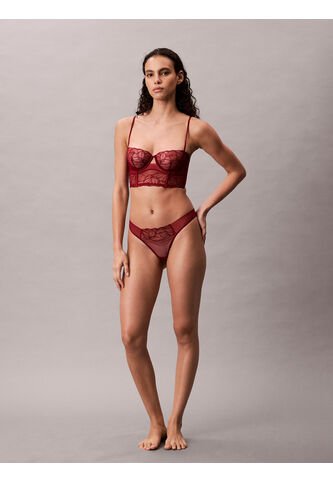 Tanga Roja - CK Black Floral Lace Calvin Klein Calvin Klein