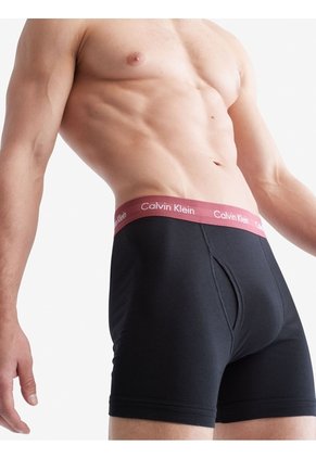 Pack De 3 Bóxers Brief Negro Para Hombre Calvin Klein