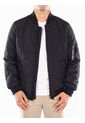Chaqueta Negra Con Cierre Y Bolsillos Frontal Calvin Klein de Calvin Klein