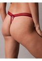 Tanga Roja - CK Black Floral Lace Calvin Klein de Calvin Klein
