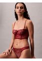 Tanga Roja - CK Black Floral Lace Calvin Klein de Calvin Klein