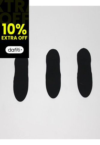 Pack Negro Negro De 3 Calcetines Invisibles Calvin Klein Calvin Klein
