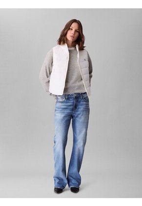 Chaleco Blanco Acolchado Ligero Calvin Klein