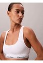 Corpiño Blanco Sin Forro - Icon Cotton Modal Calvin Klein de Calvin Klein