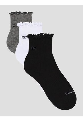 Pack Multicolor De 3 Medias Cushion Calvin Klein