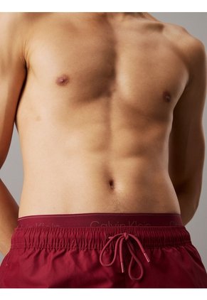 Traje Vino De Baño Corto Con Cinturilla Doble - CK Meta Legacy Calvin Klein