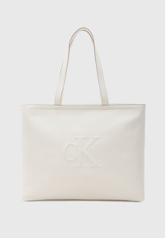 Bolso Calvin Klein Marfil Calvin Klein