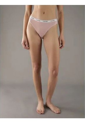 Panty Rosado Tipo Bikini - CK Modern Logo Calvin Klein