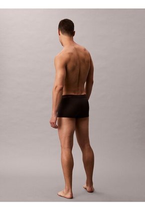 Pack Negro De 3 Boxers Ajustados De Talle Bajo - Icon Cotton Stretch Calvin Klein