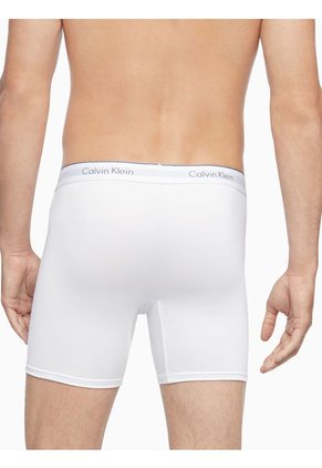 Pack De 3 Boxer Blanco Brief En Microfibra Calvin Klein