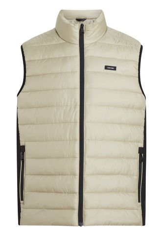 Chaleco Beige Con Relleno De Poliéster Reciclado Para Hombre Calvin Klein Calvin Klein