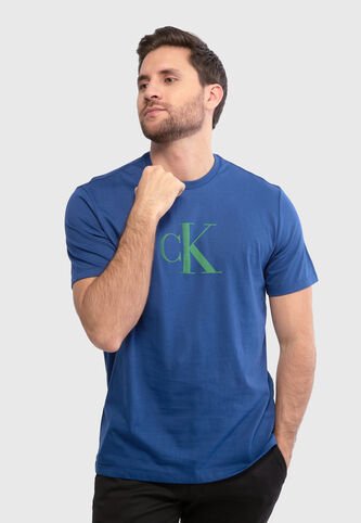 Camiseta Calvin Klein Azul Calvin Klein