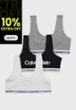 Brassier 3 Piezas Niña Calvin Klein de Calvin Klein