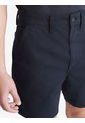 Bermuda Negra Corta De Dril Para Hombre Calvin Klein de Calvin Klein