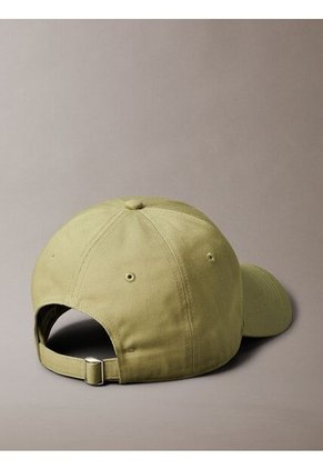 Gorra Verde Con Monograma Bordado Calvin Klein