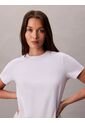 Camiseta Blanca De Algodón Con Logo De Archivo Calvin Klein de Calvin Klein