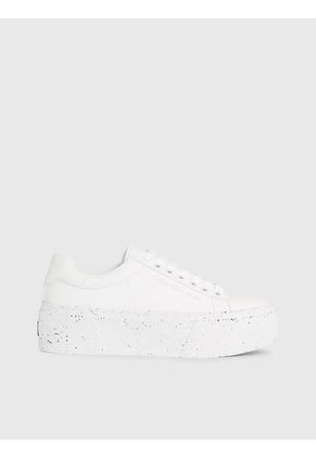 Tenis Con Plataforma Mujer Blanco Calvin Klein