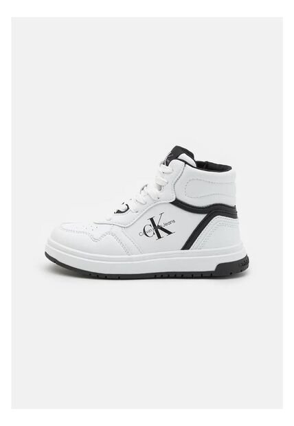Tenis Blanco Altas Con Cordones Para Niño Calvin Klein
