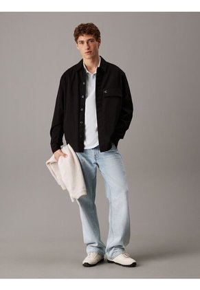 Polo Celeste Clásico De Piqué De Algodón Calvin Klein