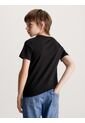 Camiseta Niño Negra Unisex Con Logo Calvin Klein de Calvin Klein