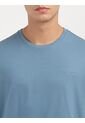 Camiseta Azul Solid Liquid Con Logo Calvin Klein de Calvin Klein