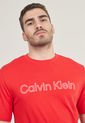 Camiseta Rojo-Blanco Calvin Klein de Calvin Klein