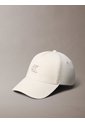 Gorra Negra De Lona Con Monograma Calvin Klein de Calvin Klein