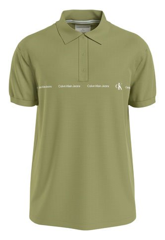 Polo Con Repetición De Logotipo Calvin Klein Calvin Klein