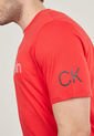 Camiseta Rojo-Blanco Calvin Klein de Calvin Klein
