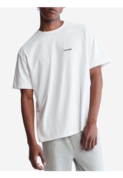 Camiseta De Estar Por Casa Hombre Blanco  Hombre Blanco