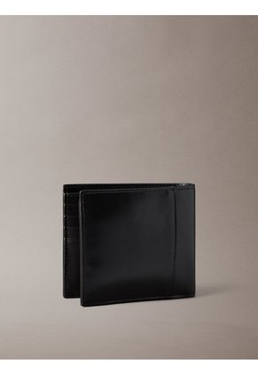 Billetera Negra Con Monedero Calvin Klein