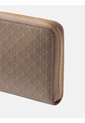 Billetera Beige Larga Con Estampado De Emblema Calvin Klein de Calvin Klein