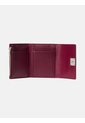 Billetera Rosa Trifold De Cuero Con Cremallera Calvin Klein de Calvin Klein