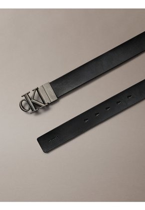 Cinturón Negro Reversible De 35 Mm Calvin Klein