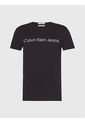 Camiseta Con Logo Hombre Negro de Calvin Klein