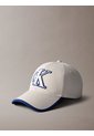 Gorra Beige Con Logo De Felpa Calvin Klein de Calvin Klein
