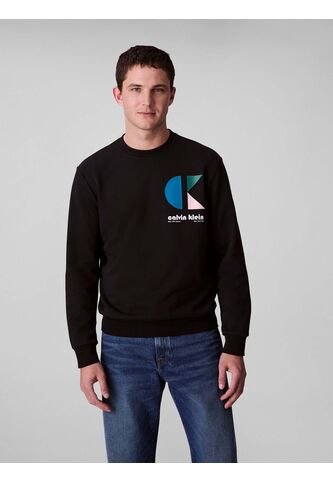 Saco Negro De Felpa Con Logotipo Calvin Klein Calvin Klein