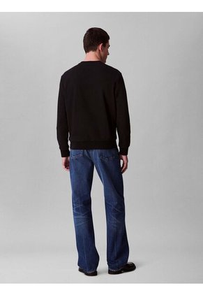 Saco Negro De Felpa Con Logotipo Calvin Klein