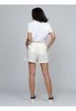 Pantaloneta Beige Cargo De Lino Calvin Klein de Calvin Klein