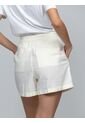 Pantaloneta Beige Cargo De Lino Calvin Klein de Calvin Klein